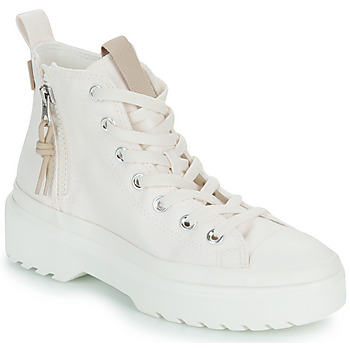 Shoes Girl High top trainers Converse CHUCK TAYLOR ALL STAR LUGGED LIFT White