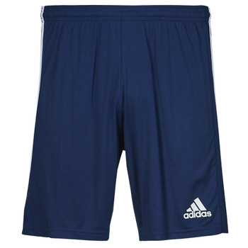 Clothing Men Shorts / Bermudas adidas Performance SQUAD 21 SHO Marine / White