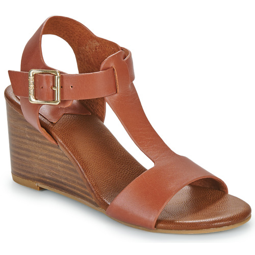 Shoes Women Sandals Kickers KICK VOLAGE Brown