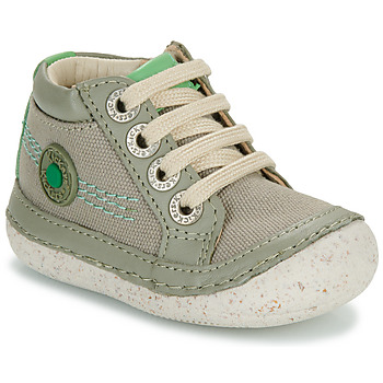 Shoes Children High top trainers Kickers SONISTREET Kaki