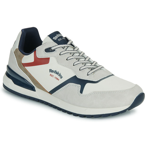 Shoes Men Low top trainers Redskins OSTER Ecru / Marine