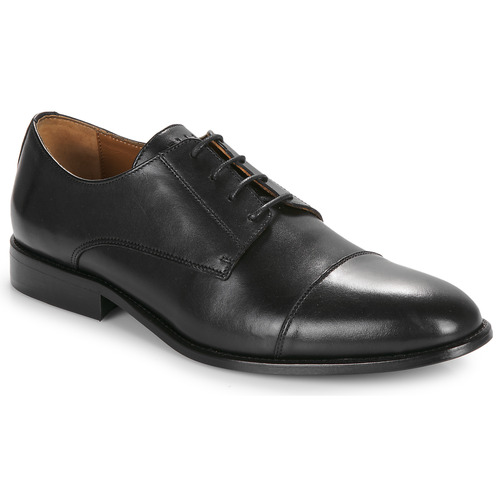 Shoes Men Derby shoes Pellet BREST Veal / Smooth / Black