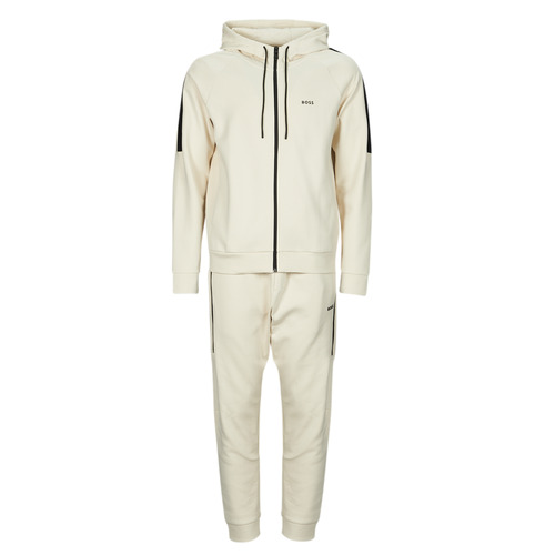 Clothing Men Tracksuits BOSS Tracksuit Set Beige / Black