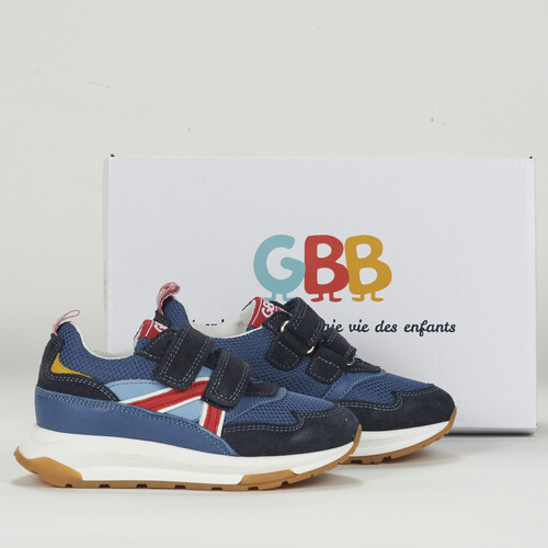 Shoes Boy Low top trainers GBB LUIGI Blue