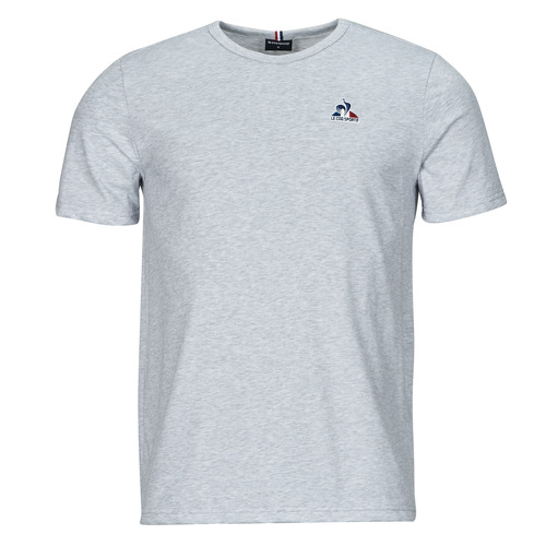 Clothing Men short-sleeved t-shirts Le Coq Sportif ESS Tee SS N°1 M Grey / Mottled