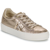 Shoes Women Low top trainers Geox D CLAUDIN Gold