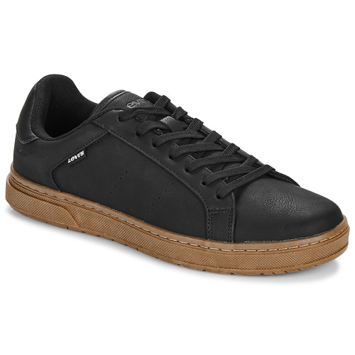 Shoes Men Low top trainers Levi's PIPER Black