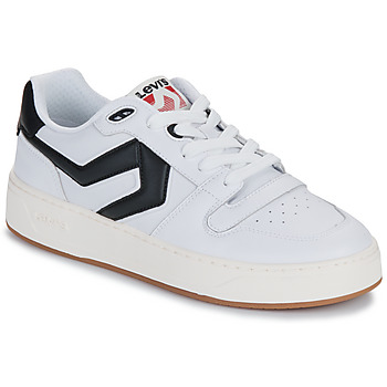 Shoes Men Low top trainers Levi's GLIDE L White / Black