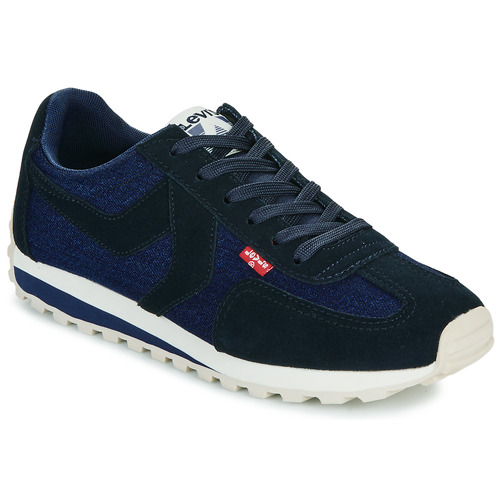 Shoes Men Low top trainers Levi's STRYDER RED TAB Marine / Black