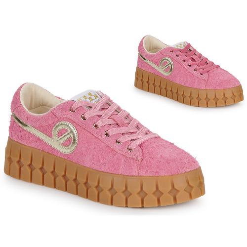 Shoes Women Low top trainers No Name PLAY SNEAKER W Pink / Gum