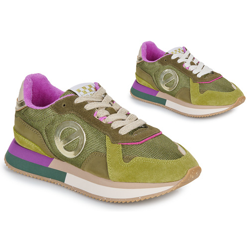 Shoes Women Low top trainers No Name MIA JOGGER W Kaki / Violet