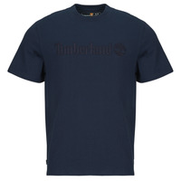 Clothing Men short-sleeved t-shirts Timberland Embroidery Tonal SS Tee Marine