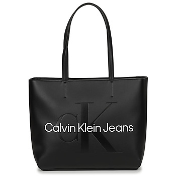 Bags Women Shopper bags Calvin Klein Jeans CKJ SCULPTED NEW SHOPPER 29 Black