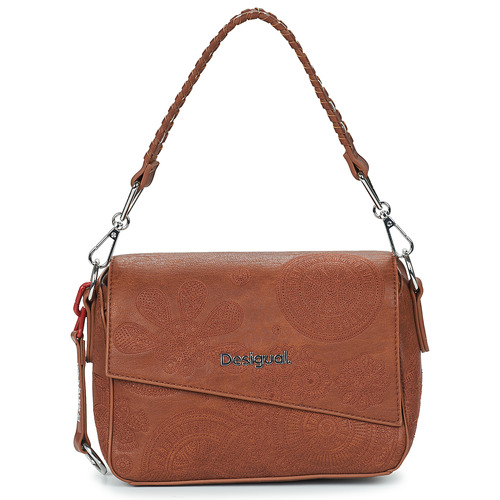 Bags Women Shoulder bags Desigual BOLS DEJAVU PHUKET MINI Camel