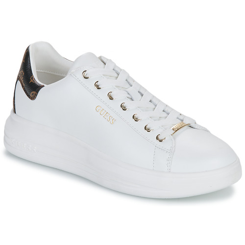 Shoes Women Low top trainers Guess VIBO White / Brown