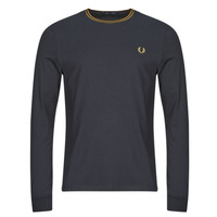 Clothing Men sweaters Fred Perry TWIN TIPPED Marine