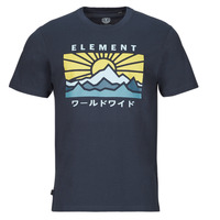 Clothing Men short-sleeved t-shirts Element KYOTO SS Marine