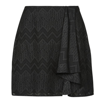 Clothing Women Skirts Ikks JUP CT JACQUARD Black