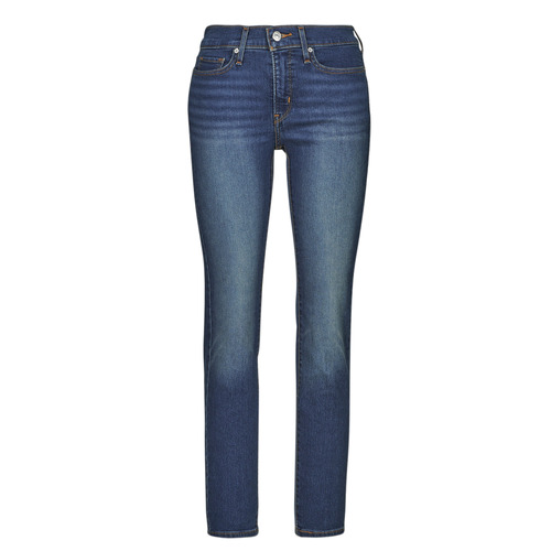 Clothing Women straight jeans Levi's 314 SHAPING STRAIGHT Blue