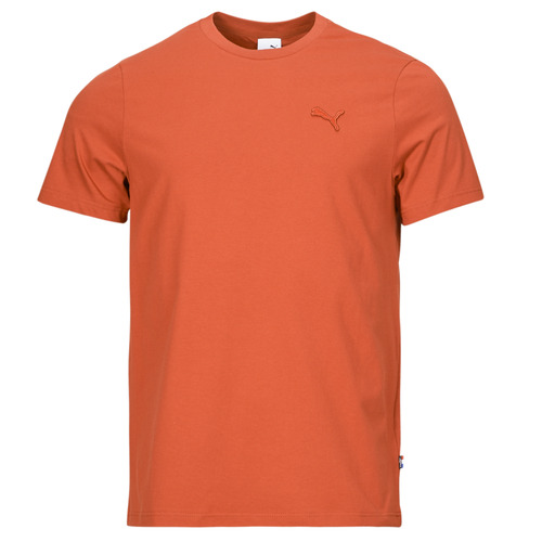 Clothing Men short-sleeved t-shirts Puma BETTER ESSENTIALS MADE IN FRANCE Orange