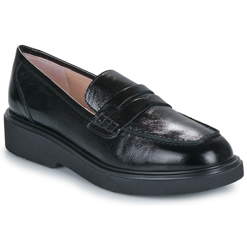 Shoes Women Loafers Unisa FLECO Black