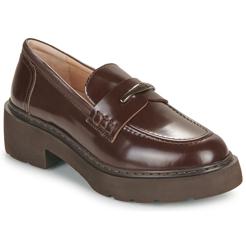 Shoes Women Loafers Unisa JADIM Brown