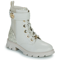 Shoes Girl Mid boots MICHAEL Michael Kors RIDLEY STARK 2 Ecru / Gold