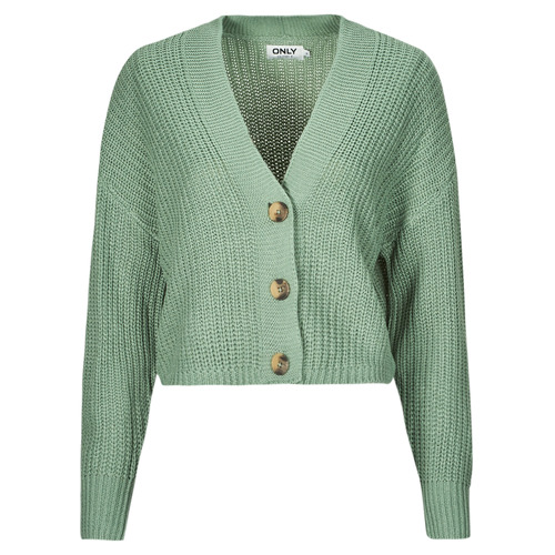 Clothing Women Jackets / Cardigans Only ONLCAROL  Green