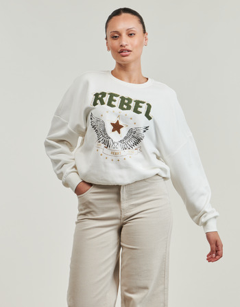 Clothing Women sweaters Only ONLLAYLA  White