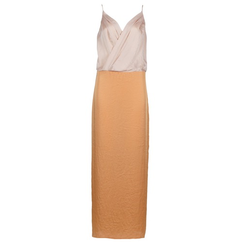 Clothing Women Long Dresses Lola RAPH Pink / Salmon