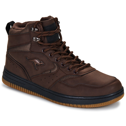 Shoes Men Mid boots Kangaroos K-Watch Bliz Brown