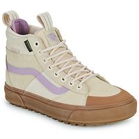 Shoes Women High top trainers Vans MTE Sk8-Hi Waterproof Ecru / Violet