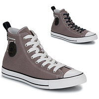 Shoes Men High top trainers Converse CHUCK TAYLOR ALL STAR WIDE Grey