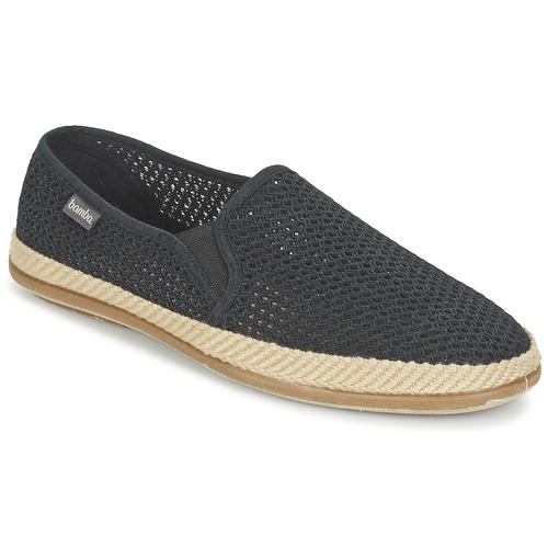 Shoes Men Espadrilles Bamba By Victoria COPETE ELASTICO REJILLA TRENZA Black