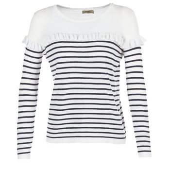 Clothing Women jumpers Betty London HOMI Marine / White