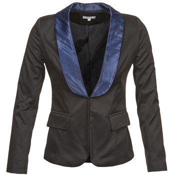 Clothing Women Jackets / Blazers Betty London BERTHILLE Black / Marine