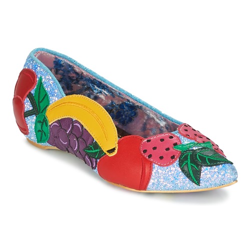 Shoes Women Ballerinas Irregular Choice BANANA BOAT Blue