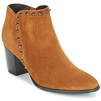 Shoes Women Ankle boots Myma POUTZ Camel