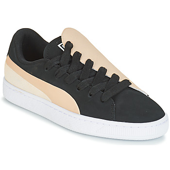 Schoenen Dames Lage sneakers Puma WN BASKET CRUSH PARIS.SILV Zwart