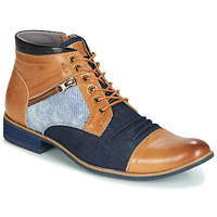 Schoenen Heren Derby Kdopa ALMERIA Camel / Blauw