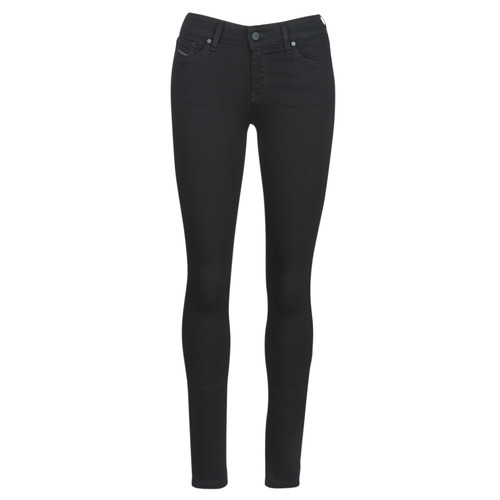 Textiel Dames Skinny Jeans Diesel SLANDY Zwart / 069ef