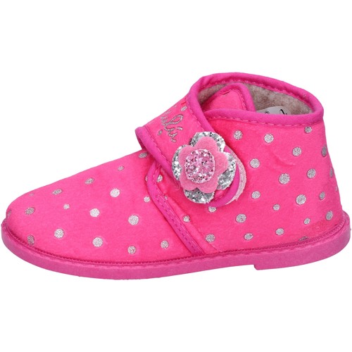 Schoenen Meisjes Sloffen Lulu BS44 Roze