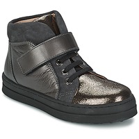 Schoenen Meisjes Hoge sneakers Unisa CALATA Grijs / Zwart