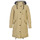 Textiel Dames Parka jassen G-Star Raw NEW DUTY PDD HDD PARKA WMN Beige