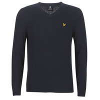 Textiel Heren Truien Lyle & Scott KN401VC-Z273 Marine