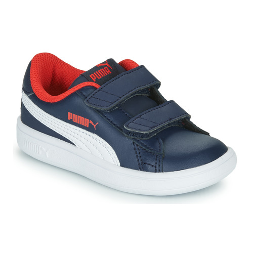 Schoenen Jongens Lage sneakers Puma SMASH Marine