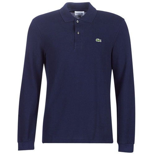 Textiel Heren Polo's lange mouwen Lacoste L1312 Marine