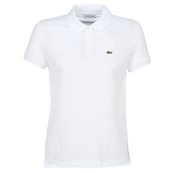 Textiel Dames Polo's korte mouwen Lacoste PF7839 Wit