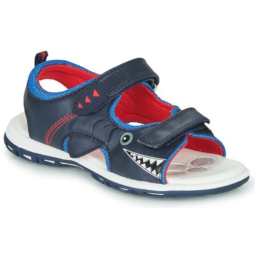 Schoenen Jongens Outdoorsandalen Chicco CAIL Blauw