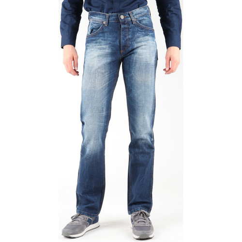 Textiel Heren Straight jeans Wrangler Ace W14RD421X Blauw